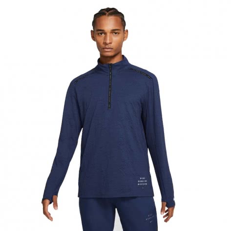 Nike Herren Laufoberteil Dri-FIT Element Run Division DA0430-410 XL Midnight Navy | XL