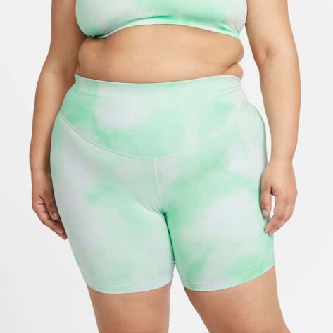 Nike Damen Short One Icon Clash 7   Printed DA0841-342 S Green Glow/White | S