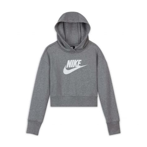 Nike Mädchen Sweatshirt Club French Terry Cropped Hoodie DC7210 