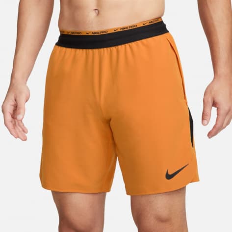 Nike Herren Laufshort Pro Dri-FIT Flex Rep Running Shorts DD1700-815 L Monarch/Black | L