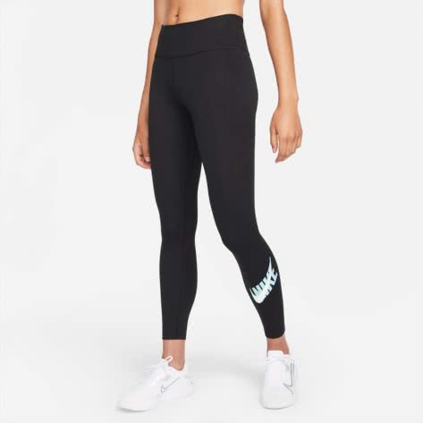 Nike Damen Tight Mid-Rise Icon Clash DD5371-010 M Black/Sail | M