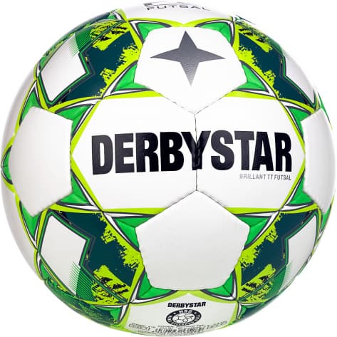 Derbystar Fußball Brilliant TT v23 1551400154 4 Weiß/Gelb/Grün | 4