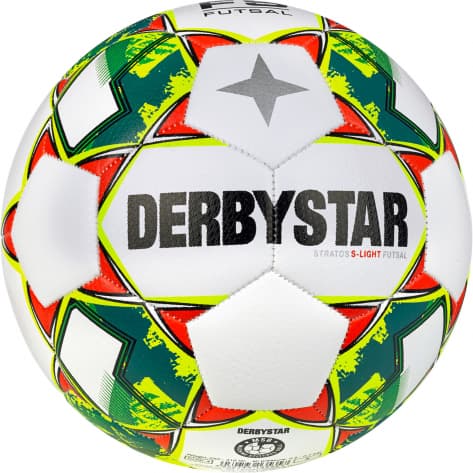 Derbystar Fußball Stratos S-Light v23 1557300156 3 Weiß/Gelb/Blau | 3