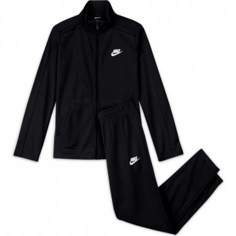 Nike Kinder Trainingsanzug Futura Tracksuit DH9661-010 137-147 Black/White | 137-147