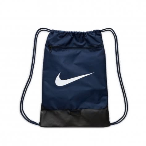 Nike Turnbeutel Gym Sack Brasilia 9.5 DM3978-410 Midnight Navy/Black/White | One size