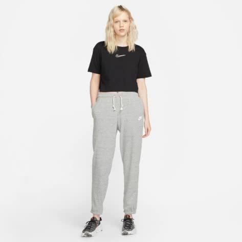 Nike Damen Trainingshose Gym Vintage DM6390-063 S Dk Grey Heather | S