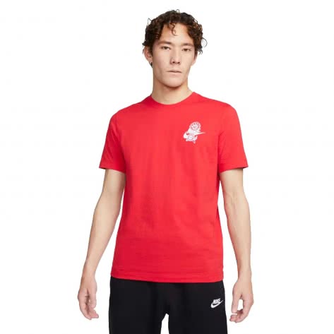 Nike Herren T-Shirt Sportswear Tee DN5189-657 M University Red | M