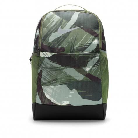 Nike Rucksack Brasilia Medium Backpack (24L) DQ5237-222 Medium Olive/Black/Part. Grey | One size