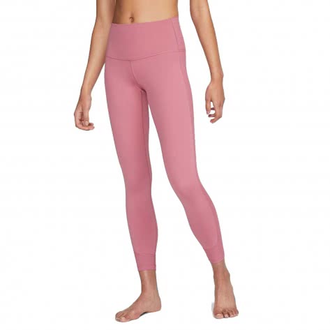 Nike Damen Tight Yoga Dri-FIT 7/8 Leggings DQ5622-667 S Desert Berry/Multi Color | S
