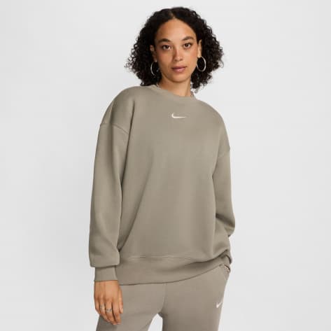 Nike Damen Pullover Phoenix Fleece Oversized Crew Sweatshirt DQ5733-320 S Light Army/Sail | S