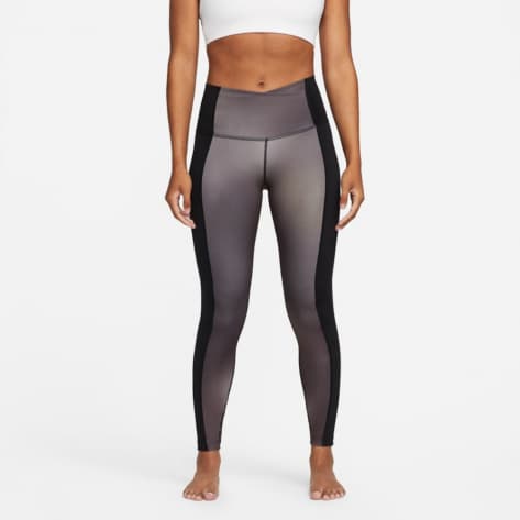 Nike Damen Yoga 7/8 Tight Dri-FIT DQ6427-045 S Off Noir/Black/Multi Color | S