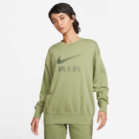 Nike Damen Pullover Air Fleece Crew Sweatshirt DQ6567 