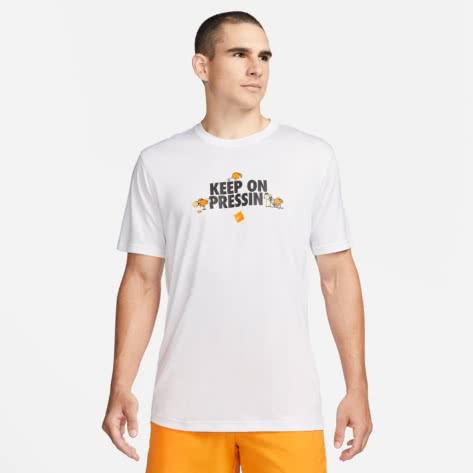 Nike Herren T-Shirt Dri-FIT DR7575-100 M White | M