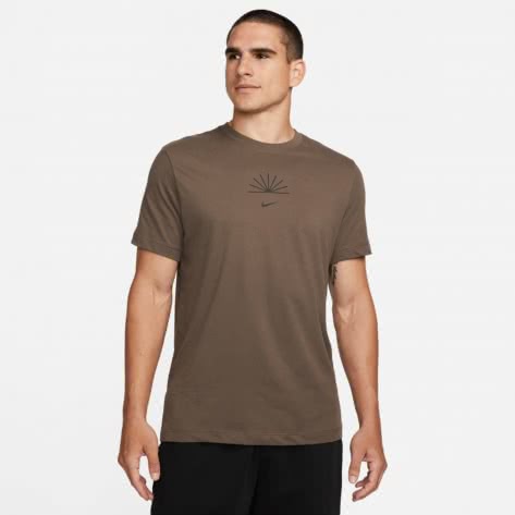 Nike Herren Trainingsshirt Dri-FIT Yoga Shirt DR7697 
