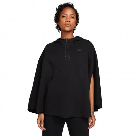 Nike Damen Poncho Sportswear Tech Fleece DV5250-010 M Black/Black | M