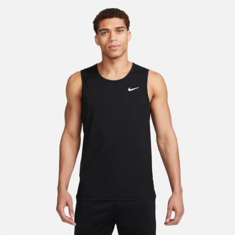 Nike Herren Tanktop Dri-FIT Hyverse Fitness Tank DV9841-474 L Glacier Blue/Black | L