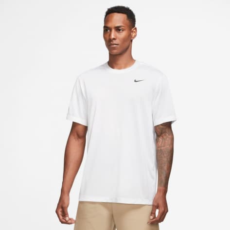 Nike Herren T-Shirt Dri-FIT Legend DX0989-100 L White/Black | L