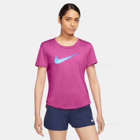 Nike Damen Laufoberteil One Dri-FIT Swoosh DX1025-623 M Active Fuchsia | M