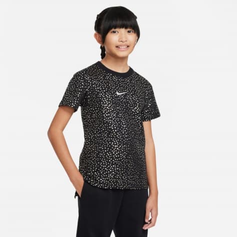 Nike Mädchen T-Shirt Sportswear SPORT CASUAL DX1654-010 122-128 Black | 122-128