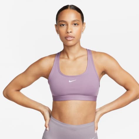 Nike Damen Sport BH Light-Support Non-Padded DX6817-536 XL Violet Dust/White | XL