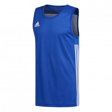 adidas Herren Basketballtrikot 3G Speed Reversible DY6593 XXXXL Royal/White | XXXXL