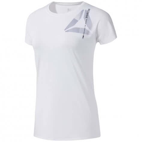 Reebok Damen Trainingsshirt Graphic Tee EC1181 L White | L