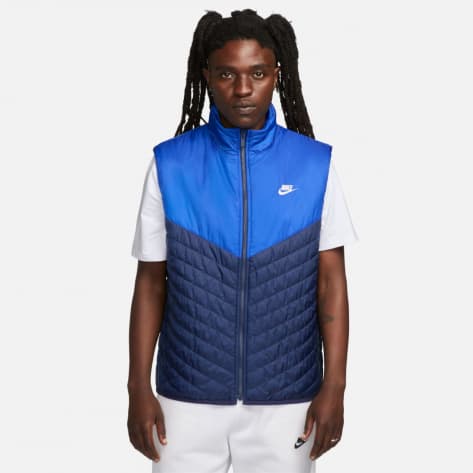 Nike Herren Weste Therma-FIT Windrunner Weste FB8201-410 M Midnight Navy/Game Royal/Sail | M