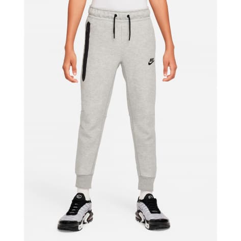Nike Jungen Trainingshose Tech Fleece FD3287-063 158-170 Dk Grey Heather/Blck/Blck | 158-170