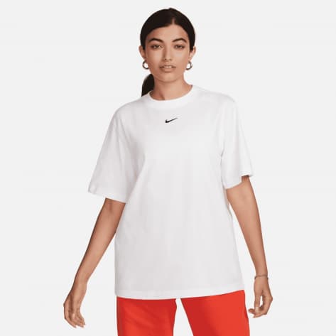 Nike Damen T-Shirt Sportswear Essential FD4149-100 S White/Black | S