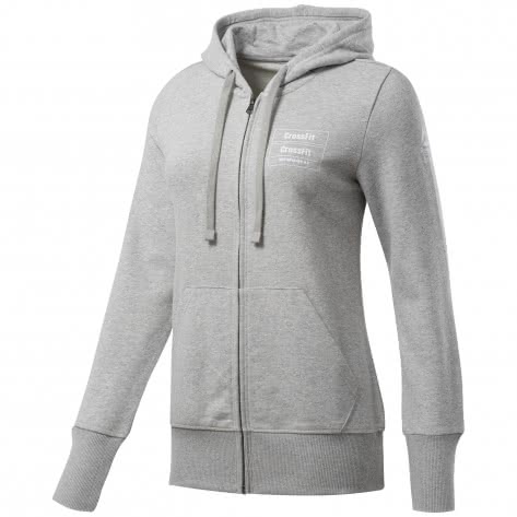 Reebok CrossFit Damen Sweatjacke Full Zip Hoodie 