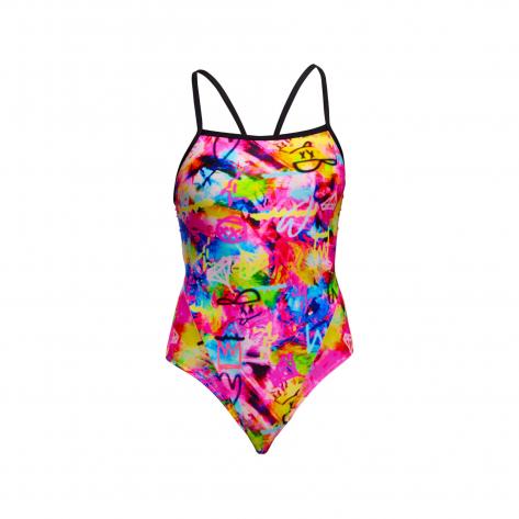 Funkita Damen Badeanzug Single Strap One Piece FKS030L 