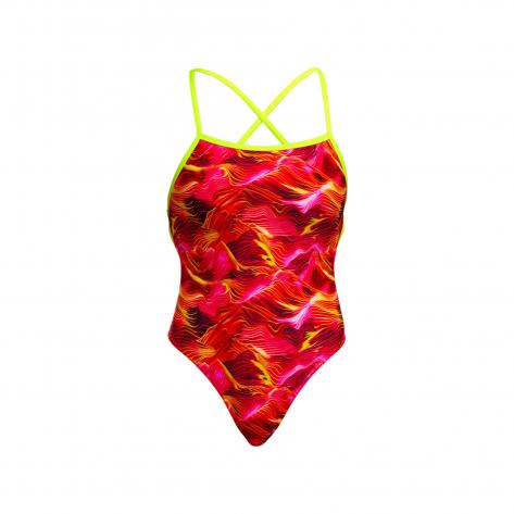 Funkita Damen Badeanzug Strapped In One Piece FKS034L 