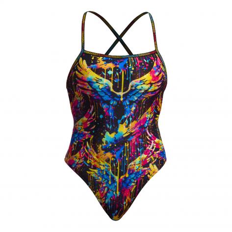 Funkita Damen Badeanzug Strapped In One Piece FKS034L 