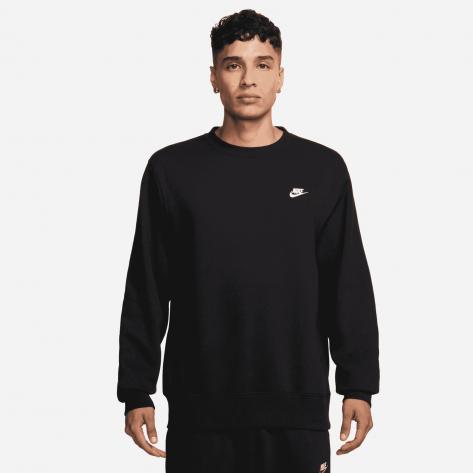 Nike Herren Pullover Club BB Crew FN3886-010 M Black/White | M