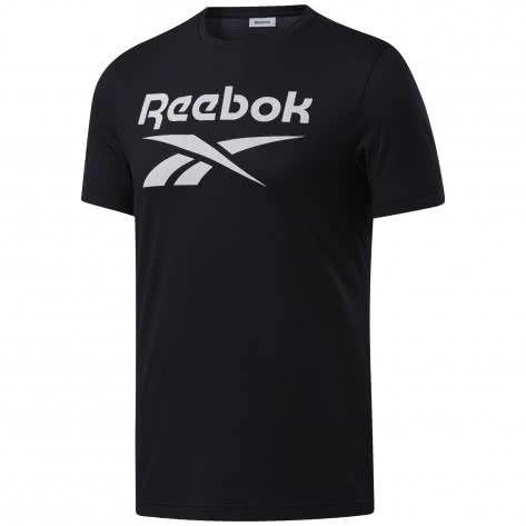 Reebok Herren T-Shirt Graphic Series Stacked Tee FP9150 L Black | L