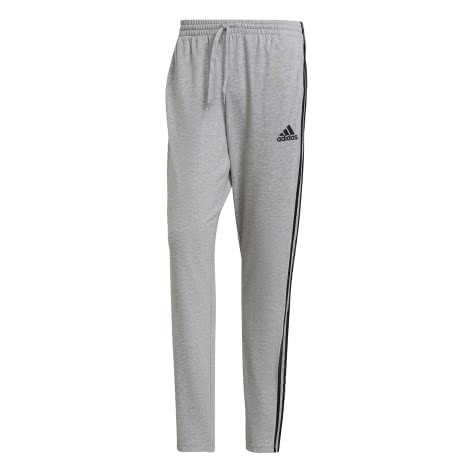 adidas Herren Trainingshose Essentials 3 Stripes Pants GK8998 S Medium Grey Heather/Black | S