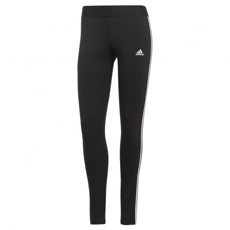 adidas Damen Leggings Essentials 3 Stripes GL0723 L Black/White | L ...