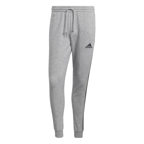 adidas Herren Slim Essentials 3 Stripes Pants GM1091 XL Medium Grey Heather/Black | XL