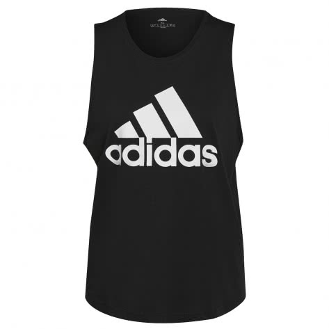 adidas Damen Tank Top ESSENTIALS BIG LOGO GS1359 S Black/White | S