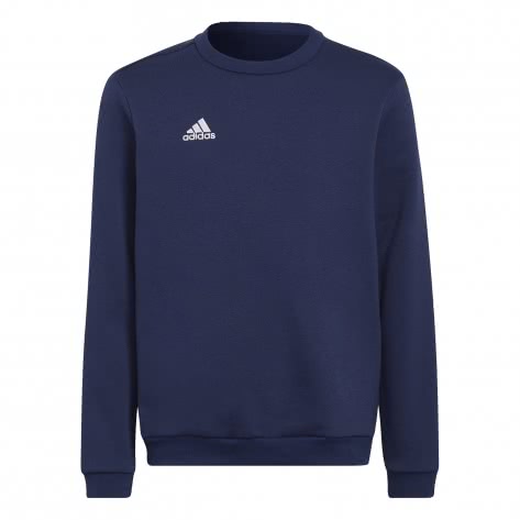 adidas Kinder Pullover Entrada 22 Sweat Top Youth H57568 116 Team Navy Blue 2 | 116