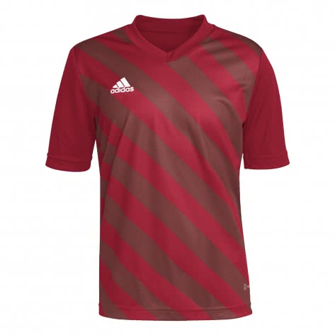 adidas Kinder Trikot Entrada 22 Graphic Jersey H58983 128 Team Power Red 2/Shadow Red | 128