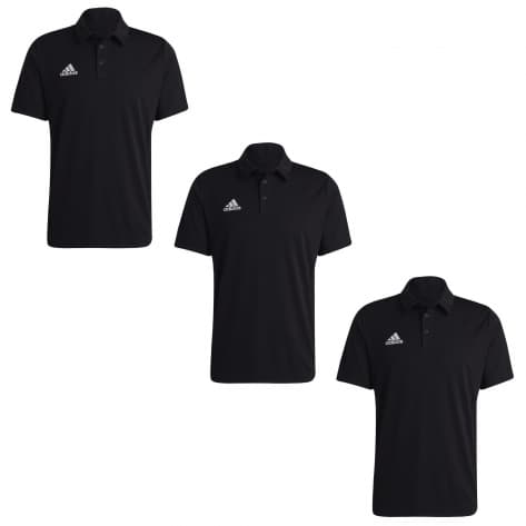 adidas Herren Poloshirt Entrada 22 Polo 3er Set 