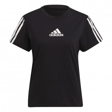 adidas Damen T-Shirt Made for Training Cotton-Touch Tee 
