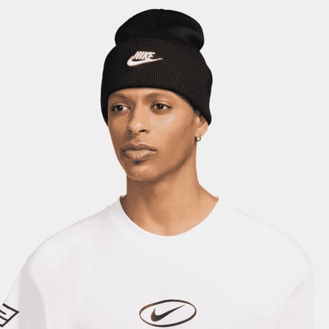 Nike Mütze Peak Futura Beanie HF0186-010 Black/White | One size