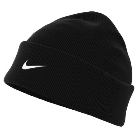 Nike Mütze Peak Swoosh Beanie HF0187-010 Black/White | One size