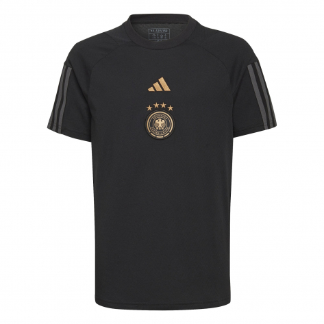 adidas Kinder DFB T-Shirt WM 2022 HF4000 116 Black | 116