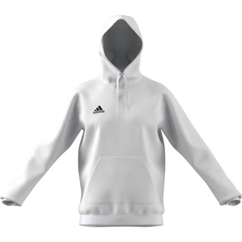 adidas Herren Kapuzenpullover Entrada 22 Sweat Hoody HG6302 L White/Black | L