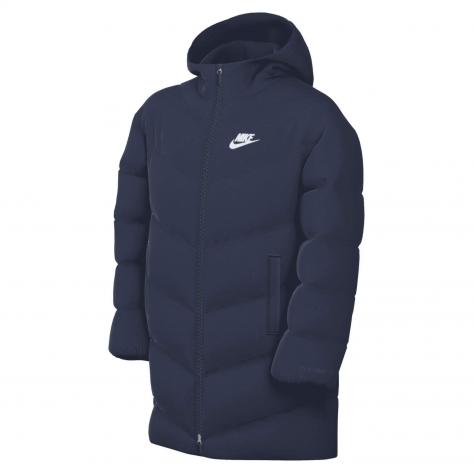 Nike Kinder Winterjacke Sportswear All Day Play HJ2722-410 137-147 Midnight Navy/White | 137-147