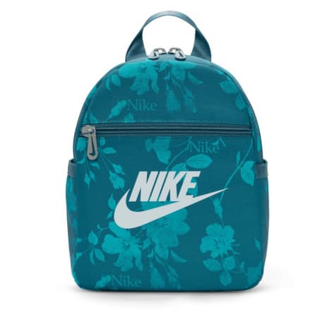Nike Damen Rucksack W NSW Futura Mini Backpack 6L HJ8503-006 Smokey Blue/Dusty Cactus/Wht | One size