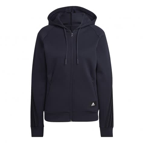 adidas Damen Kapuzenjacke Future Icons 3S Hooded Tracktop 